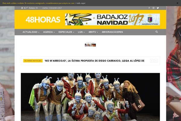 Newspaper theme site design template sample