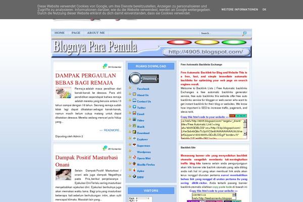 Site using Subscribers Text Counter plugin