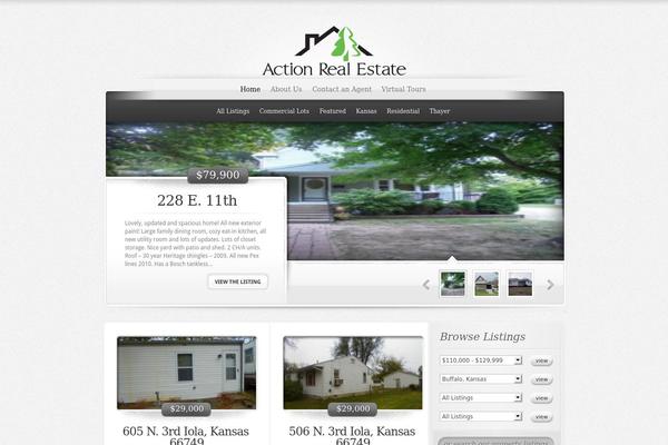 ElegantEstate theme site design template sample