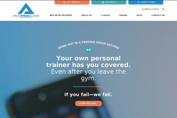 4afsfit.com site used Hello-theme-child-master