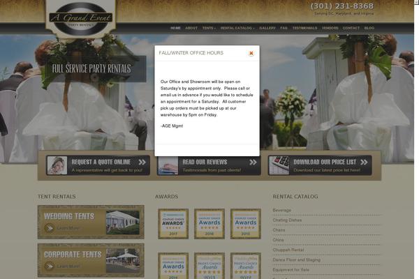 Laboom theme site design template sample