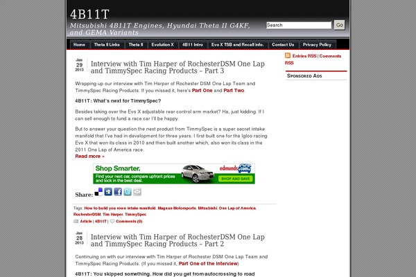 alibi theme site design template sample