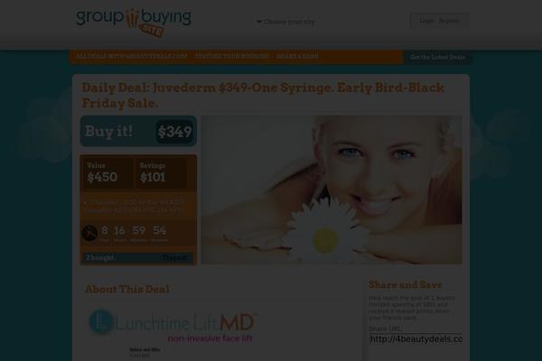 4beautydeals.com site used Prime-theme