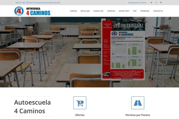 Osmosis theme site design template sample