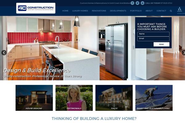 4cconstruction.com.au site used 4c-constructions