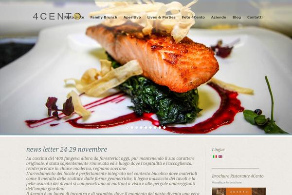 Savory theme site design template sample