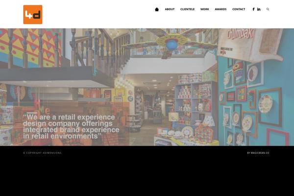 Porcelain theme site design template sample