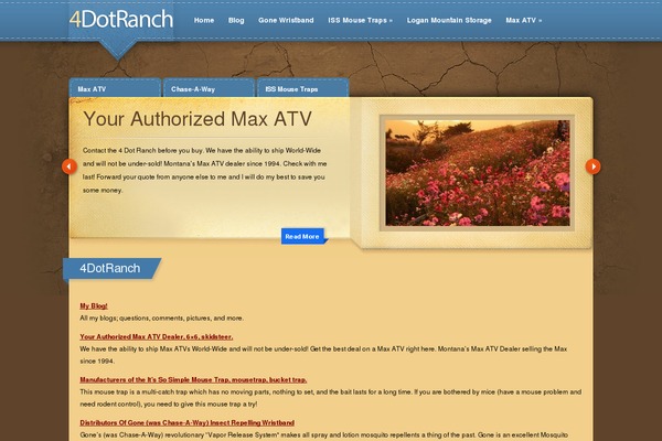 eBusiness theme site design template sample