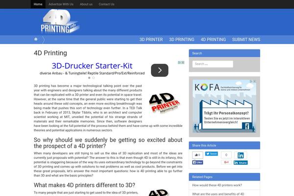 Ultimate Silostorm Pro theme site design template sample