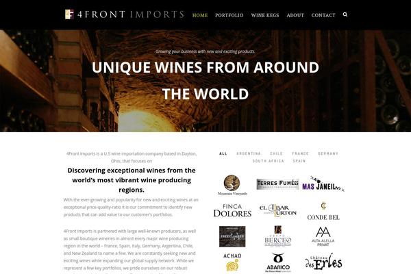 Proxima theme site design template sample