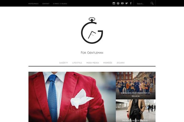 Publisher-child theme site design template sample