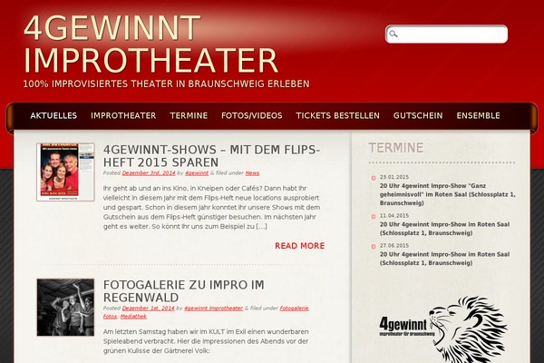 Frantic theme site design template sample