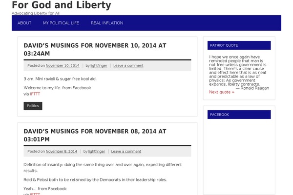 4godandliberty.com site used Zeedynamicpro