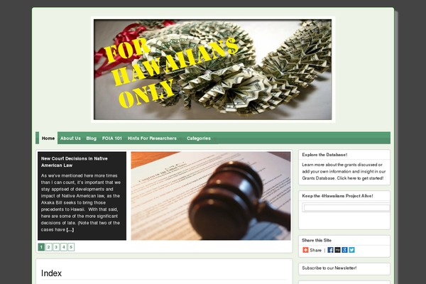 Suffusion theme site design template sample
