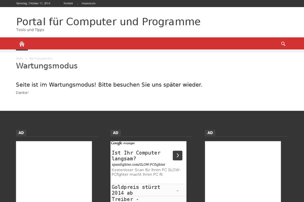 Site using Td-standard-pack plugin