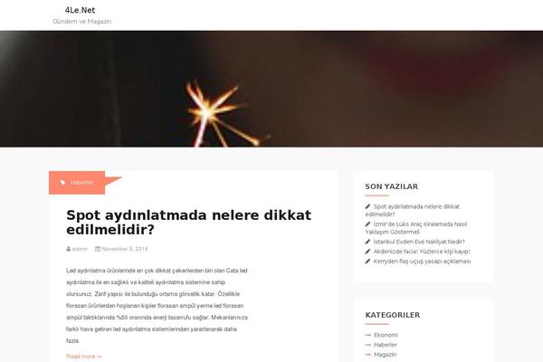 Writerblog theme site design template sample