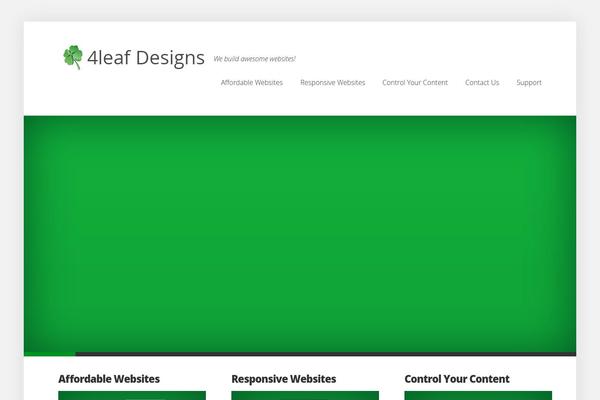 Foxy theme site design template sample