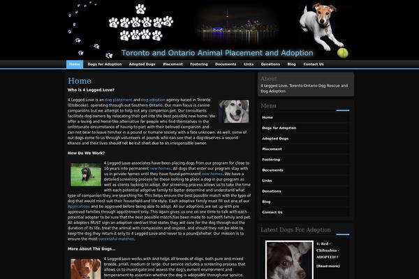 4leggedlove.com site used zindi-II