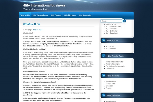 intrepidity theme site design template sample