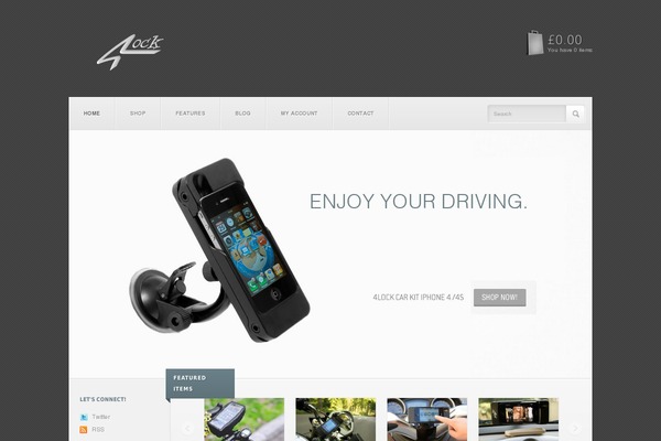 Viroshop theme site design template sample