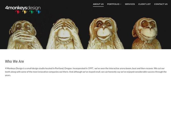 Atomic theme site design template sample