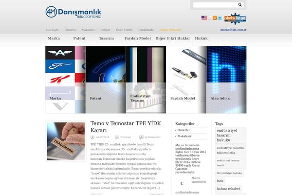 Newscast theme site design template sample