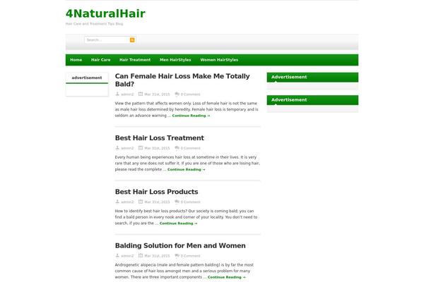 Resizable theme site design template sample