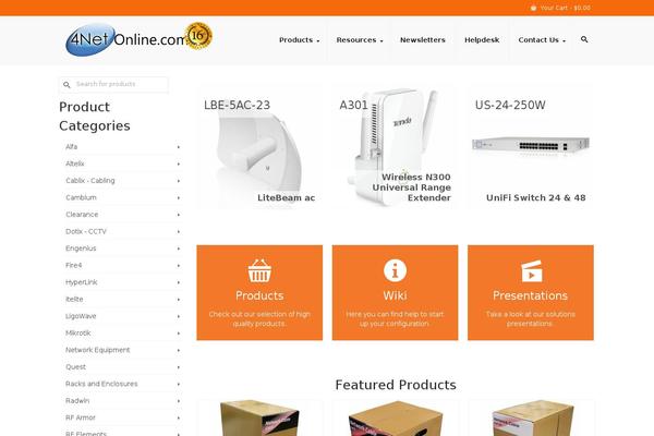 Site using Carousel Slider plugin