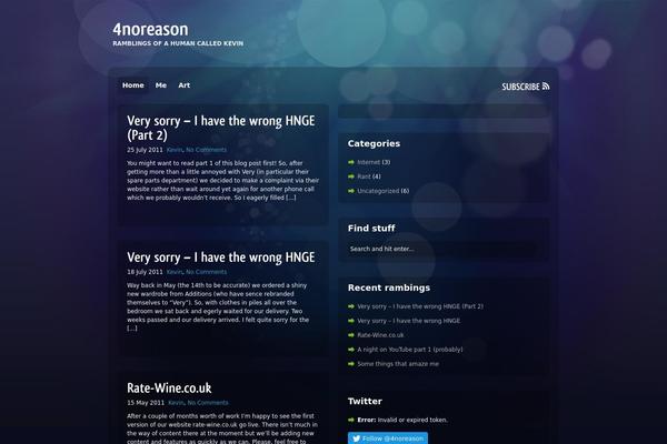 Mystream theme site design template sample