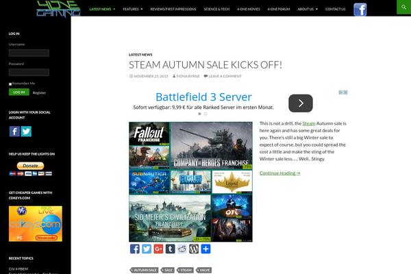 X Child theme site design template sample