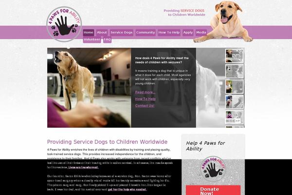 Neve theme site design template sample
