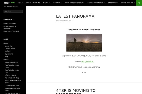 Site using Megamenu-pro plugin