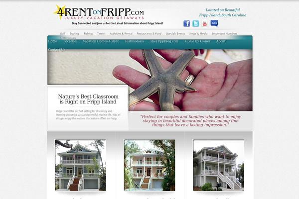 ElegantEstate theme site design template sample