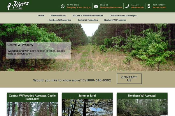 4rivers.com site used AgentPress Pro