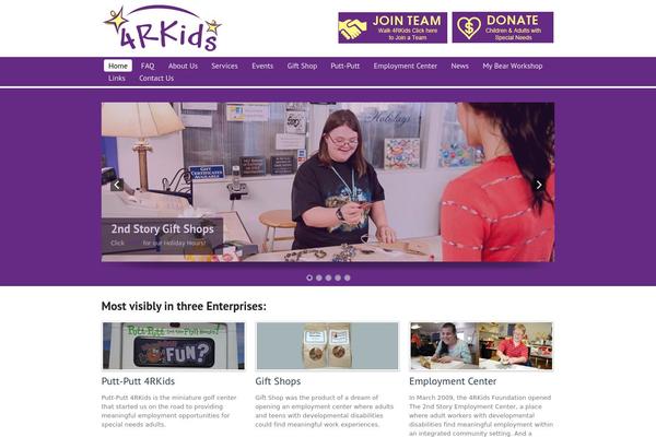 4rkids.com site used Simplicity