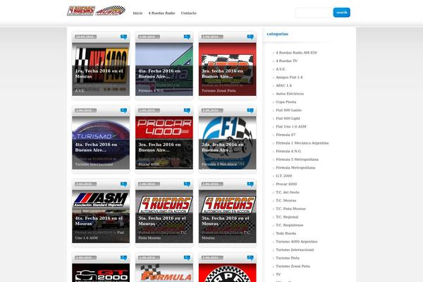 Evid theme site design template sample