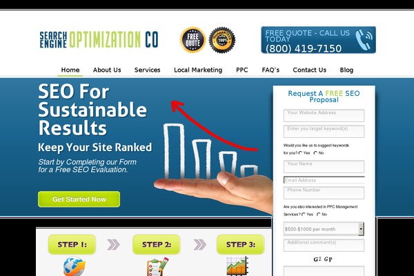 4searchengineoptimization.com site used Seoco