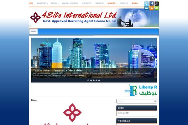 4siteintl.com site used Supercarswp