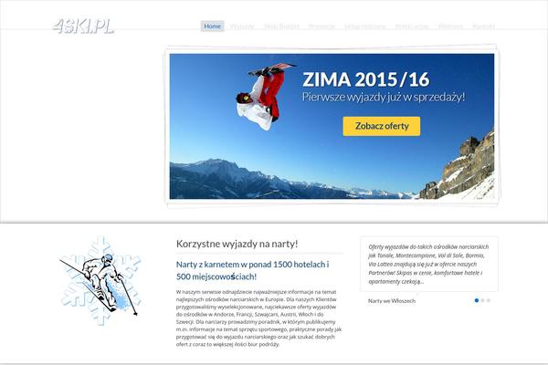 Midway theme site design template sample
