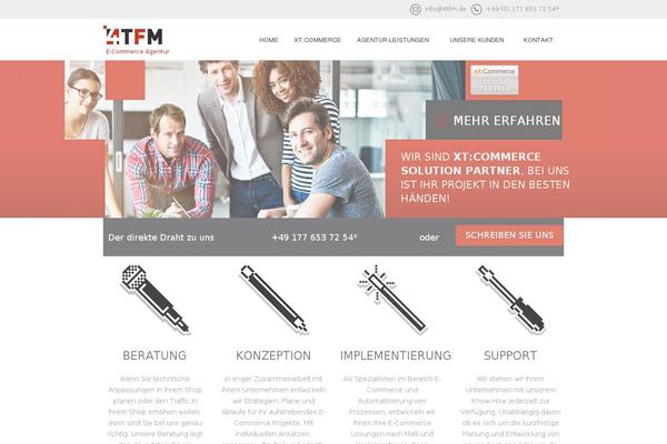 Elos theme site design template sample