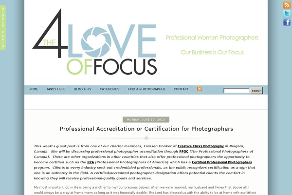 Prophoto4 theme site design template sample