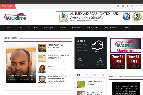 SevenMag theme site design template sample