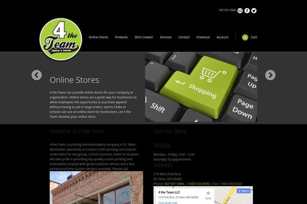 Appply theme site design template sample