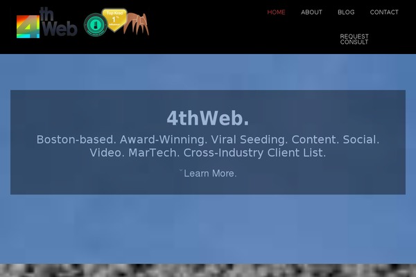 4thweb.com site used Parallax Pro