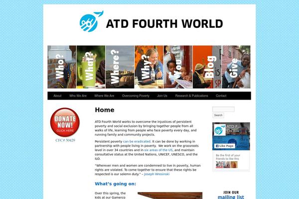 4thworldmovement.org site used Sliding Door