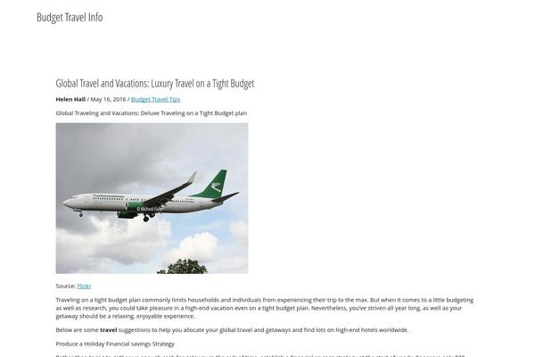 4travelbudget.info site used Appvision