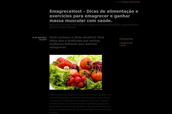 Minimous theme site design template sample