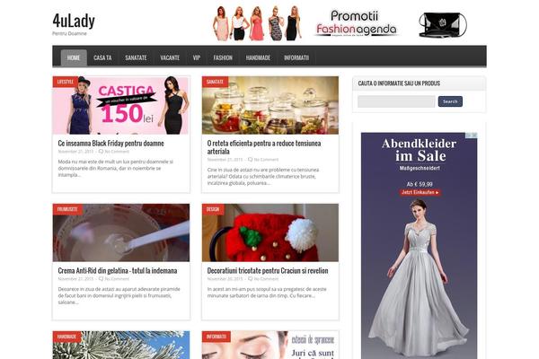 Pressimo theme site design template sample