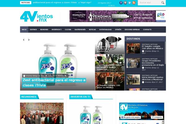 NewsCard theme site design template sample