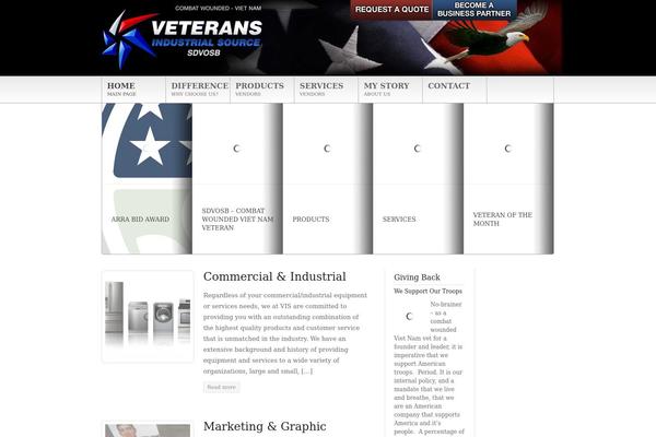 Newscast theme site design template sample